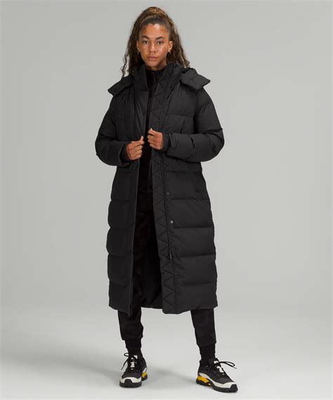 Select for product comparison,Down-Filled <strong>Long Puffer Jacket</strong> Compare. . Lululemon wunder puff long jacket